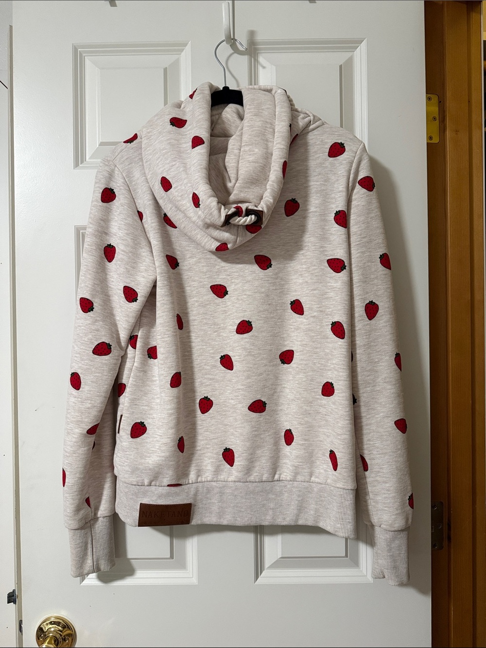 Naketano // Oskar Mein Junge Strawberry Erdbeere Hoodie // Medium - Picture 4 of 8